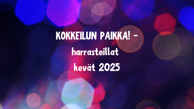 Kokkeilun paikka – harrasteilta